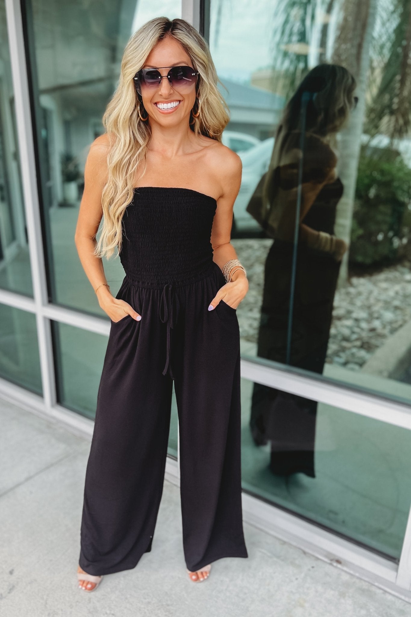 Maison™ | Trendy Off-Shoulder Jumpsuit