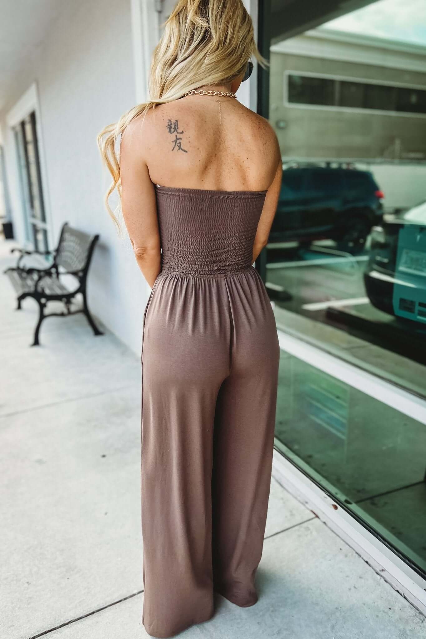 Maison™ | Trendy Off-Shoulder Jumpsuit