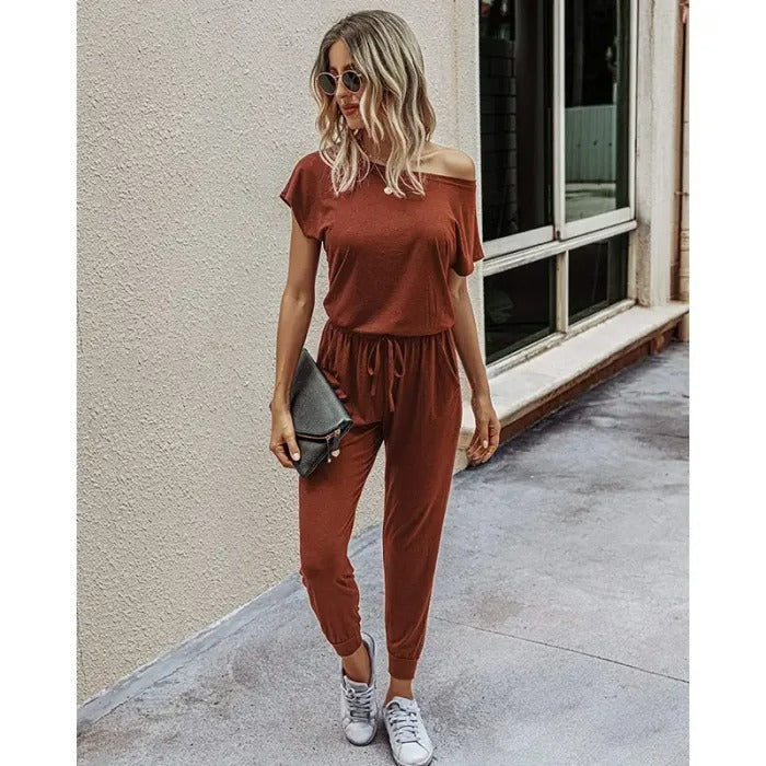 Maison™ | Off-Shoulder Jumpsuit