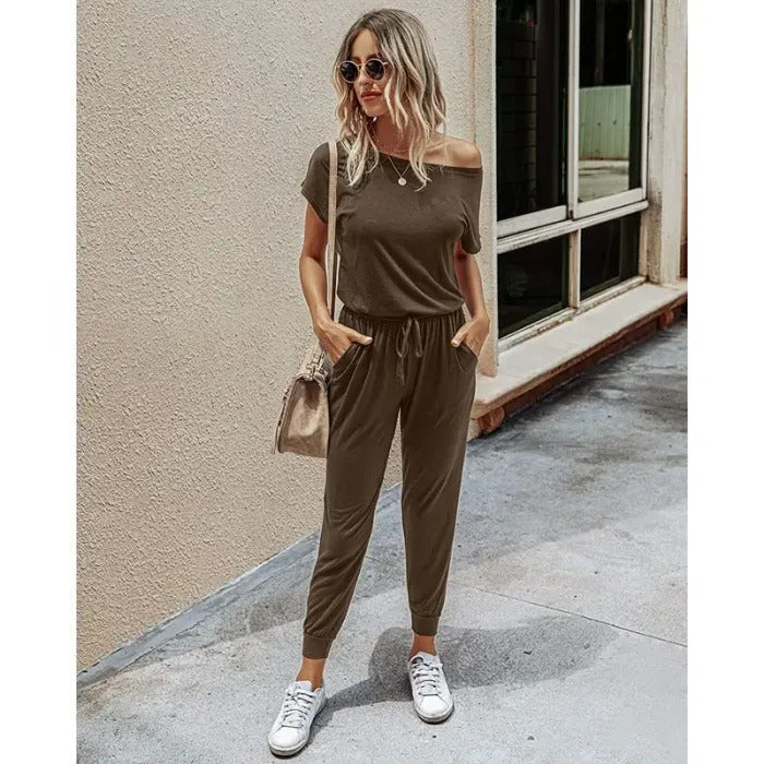 Maison™ | Off-Shoulder Jumpsuit
